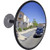 300mm Wall Mounted Convex Acrylic Traffic Mirror with Fixings