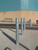 Galvanised Steel Plain Bollard 1000mm Above Ground