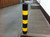 1500mm High-Vis Impact Protection Bollard – Yellow & Black