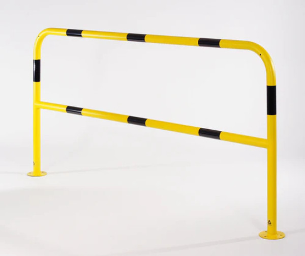 Hooped Perimeter Barrier 48mm Diameter – Black & Yellow