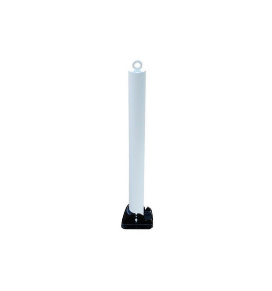 76mm Fold Down Parking Post With Integral Lock & Chain Eyelet