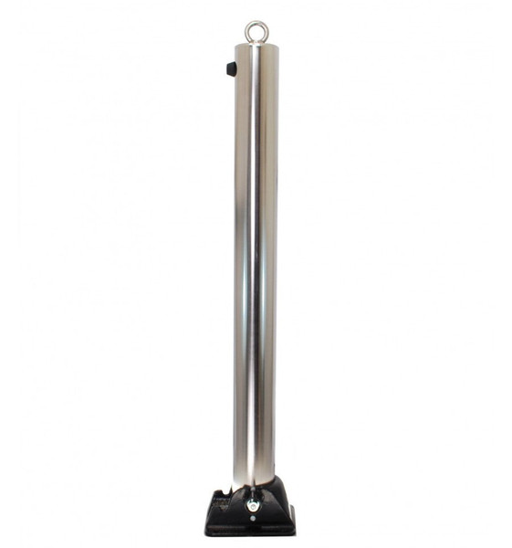76mm Stainless Steel Fold Down Parking Post With Top Eyelet