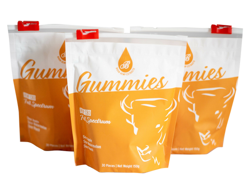 CBD Hemp Gummies (10mg per piece, 300mg per bag)