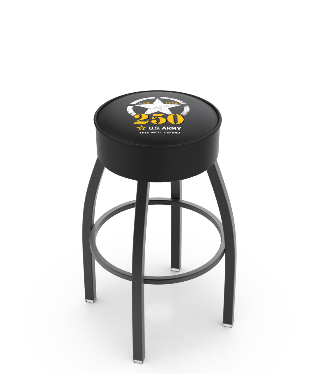 L8B1 United States Army - 250 Years Swivel Counter Stool