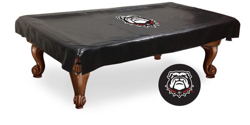 University of Georgia "Bulldog" Pool Table Cover Image 1