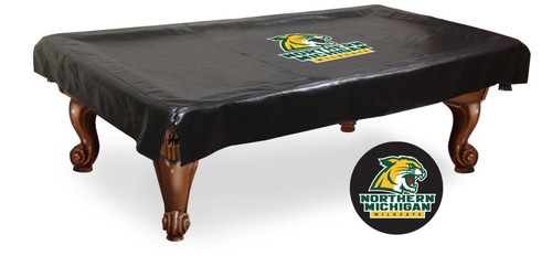 Northern Michigan University Pool Table Cover - Officially Licensed Image 1