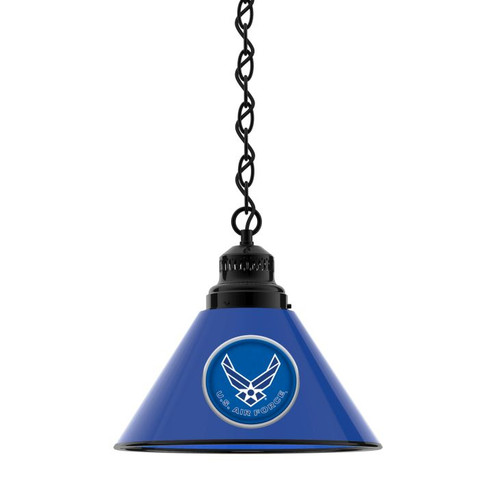 United States Air Force Billiard Light w/ Military Logo - Pendant (Black) Image 1