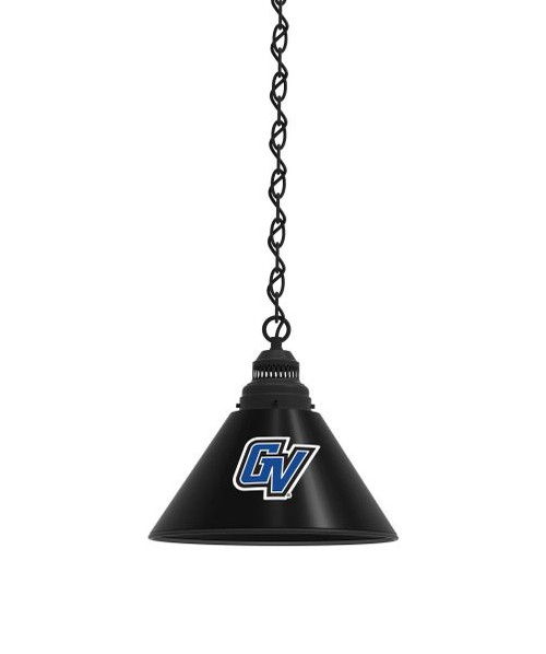 Grand Valley State Billiard Light w/ Lakers Logo - Pendant (Black) Image 1