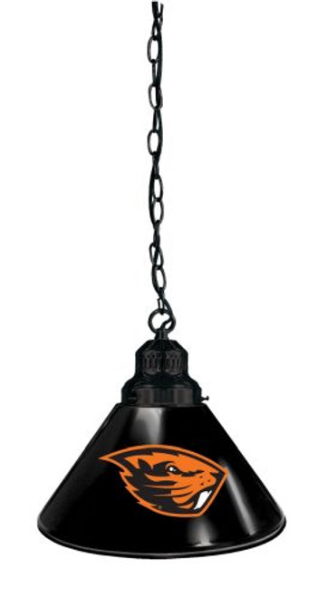 Oregon State Billiard Light w/ Beavers Logo - Pendant (Black) Image 1