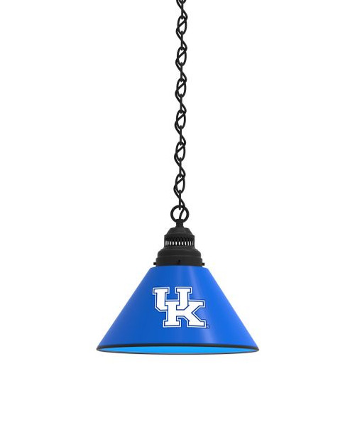 Kentucky Billiard Light w/ Wildcats 'UK' Logo - Pendant (Black) Image 1