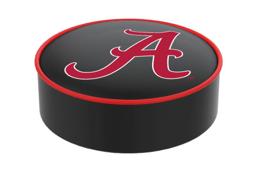 Alabama Crimson Tide Bar Stool Seat Cover Script A Image 1