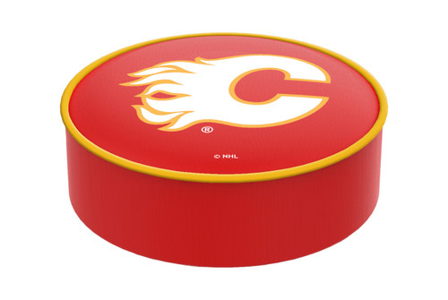 Calgary Flames Bar Stool Cover Image 1