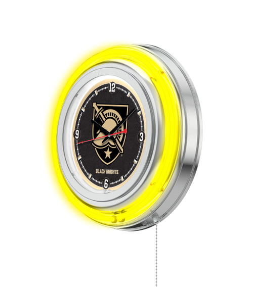 15" United States Military Academy Clock w/ Double Neon Ring