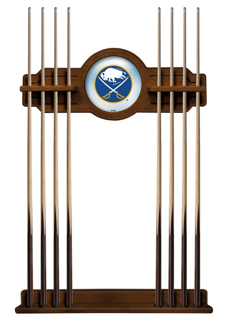 Buffalo Sabres Cue Rack w/ Officially Licensed Team Logo (Chardonnay) Image 1