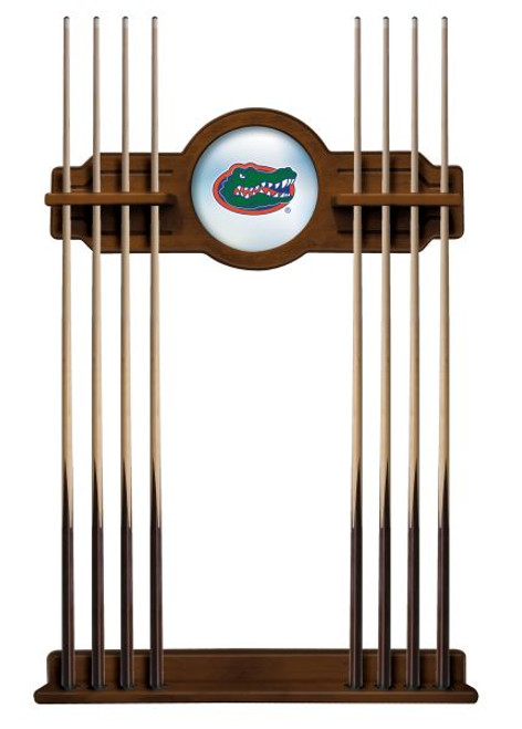University of Florida Cue Rack w/ Officially Licensed Team Logo (Chardonnay) Image 1