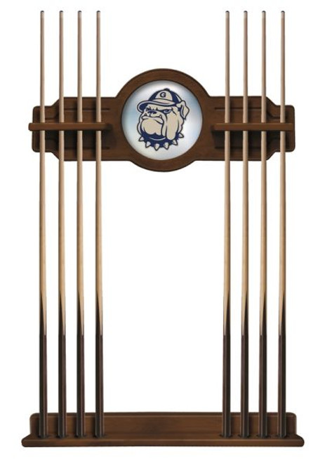 Georgetown University Cue Rack w/ Officially Licensed Team Logo (Chardonnay) Image 1