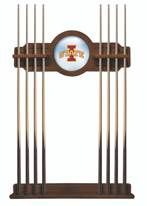 Iowa State University Cue Rack w/ Officially Licensed Team Logo (Chardonnay) Iowa State University Cue Rack w/ Officially Licensed Team Logo (Chardonnay)