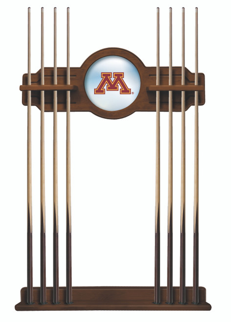 University of Minnesota Cue Rack w/ Officially Licensed Team Logo (Chardonnay) University of Minnesota Cue Rack w/ Officially Licensed Team Logo (Chardonnay)