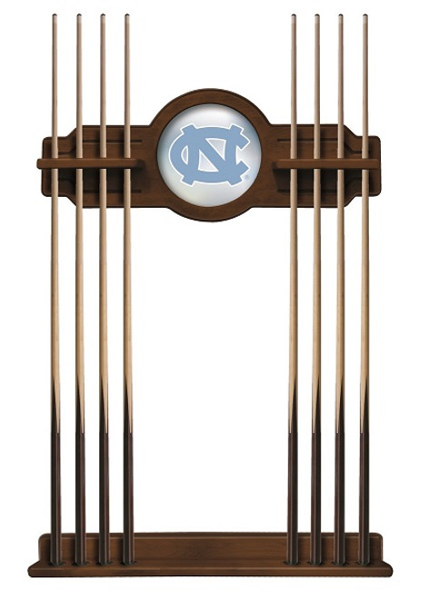 University of North Carolina Cue Rack w/ Officially Licensed Team Logo (Chardonnay) Image 1