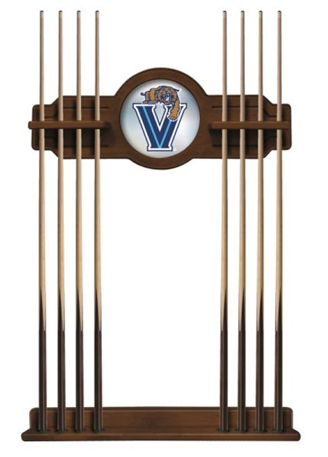 Villanova University Cue Rack w/ Officially Licensed Team Logo (Chardonnay) Image 1