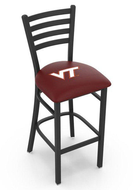 Virginia Tech Hokies Bar Stool - L004 Stationary Seat Image 1