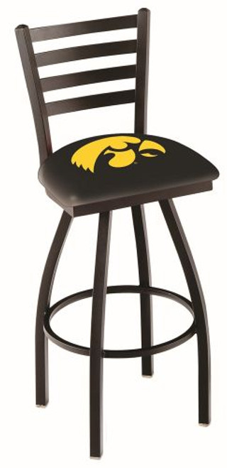 Iowa Hawkeyes Bar Stool - L014 Swivel Seat Image 1