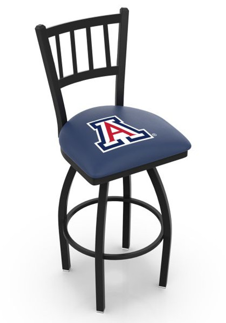 Arizona Wildcats Bar Stool - L018 Swivel Seat Image 1