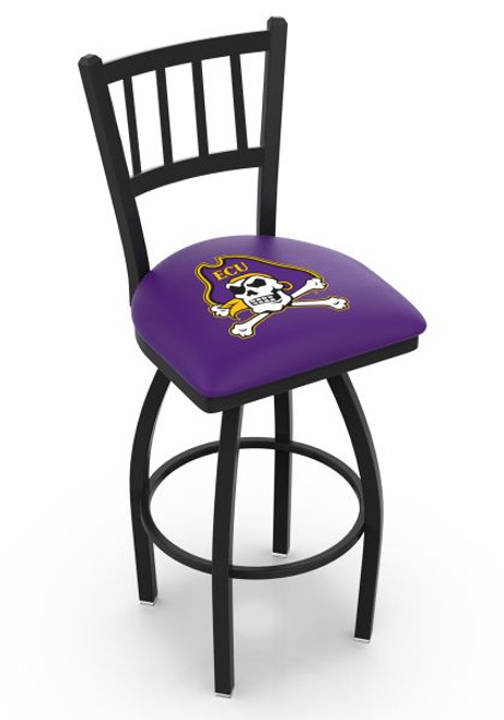 East Carolina Pirates Bar Stool - L018 Swivel Seat Image 1