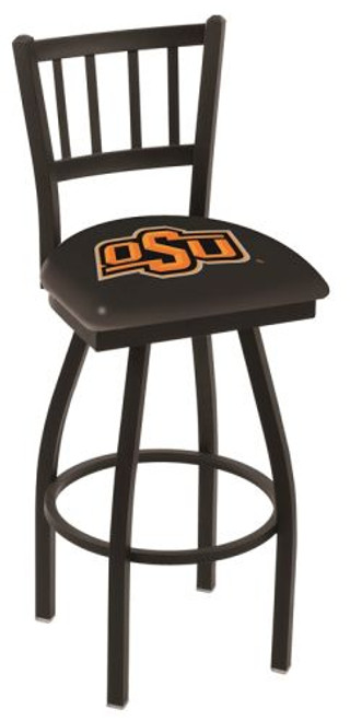 Oklahoma State Cowboys Bar Stool - L018 Swivel Seat Image 1