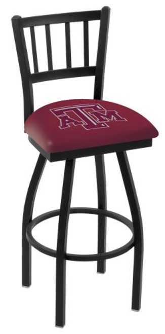 Texas A&M Aggies Bar Stool - L018 Swivel Seat Image 1