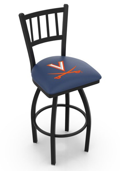 Virginia Cavaliers Bar Stool - L018 Swivel Seat Image 1