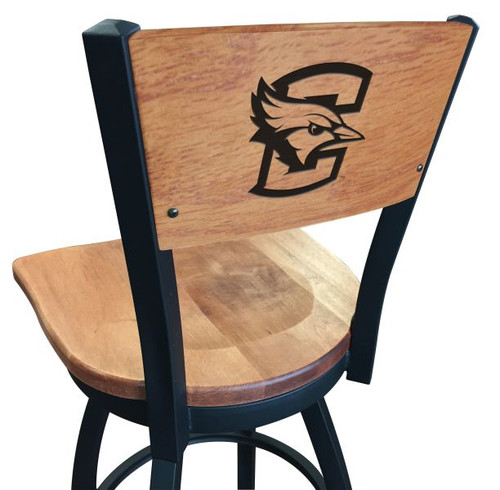 Creighton Bluejays Bar Stool - L038 Engraved Logo Image 1