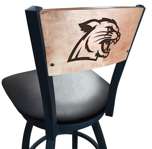 Northern Michigan Wildcats Bar Stool - L038 Vinyl Seat Image 1