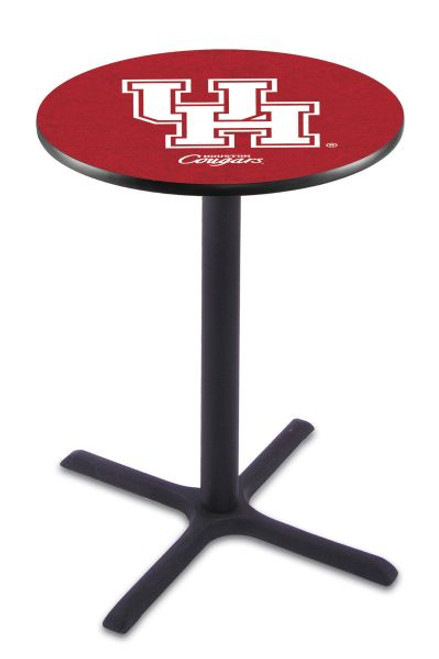 University of Houston L211 Pub Table w/ Black Base Image 1