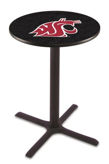 Washington State University L211 Pub Table w/ Black Base Image 1