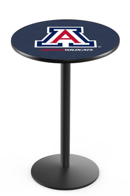 University of Arizona L214 Pub Table w/ Black Base Image 1