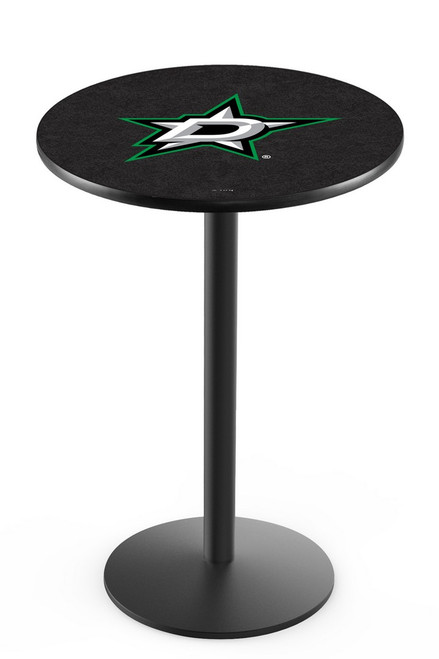 Dallas Stars L214 Pub Table w/ Black Base Image 1