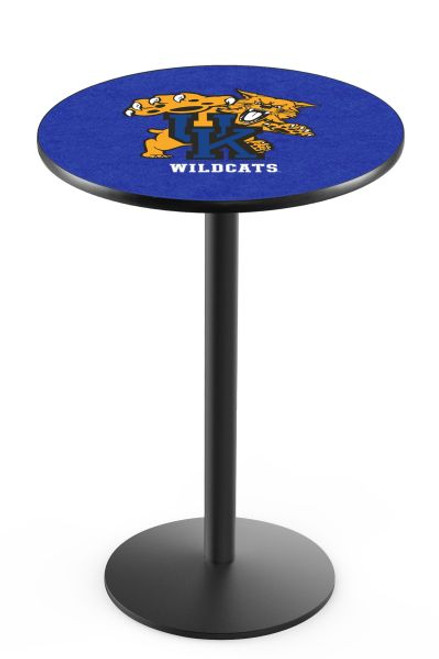 University of Kentucky "'Cat" L214 Pub Table w/ Black Base Image 1