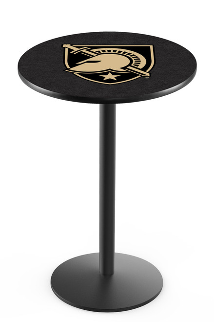 US Military Academy L214 Pub Table w/ Black Base