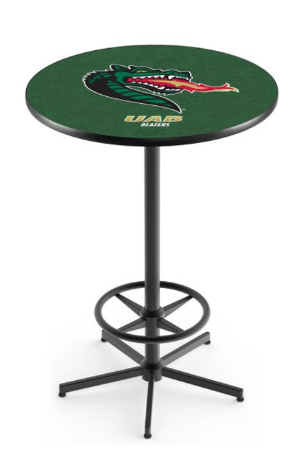 University of Alabama at Birmingham L216 Pub Table w/ Black Base Image 1