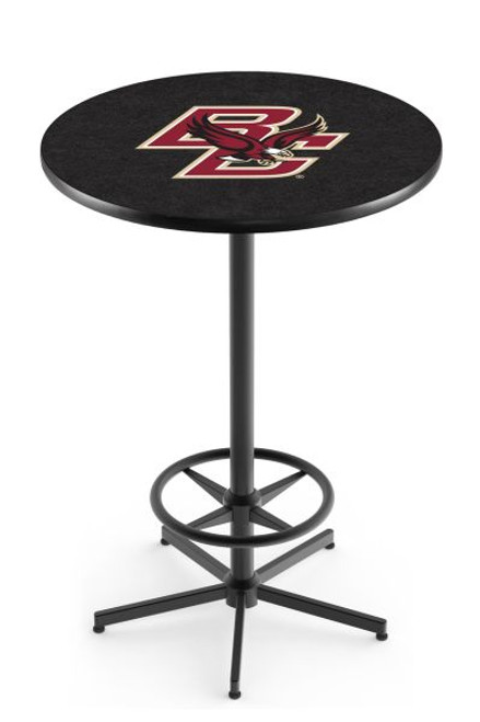 Boston College L216 Pub Table w/ Black Base Image 1