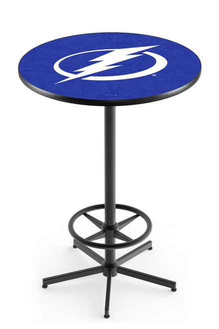 Tampa Bay Lightning L216 Pub Table w/ Black Base Image 1