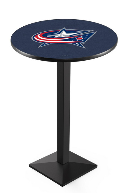 Columbus Blue Jackets L217 Pub Table w/ Black Base Image 1