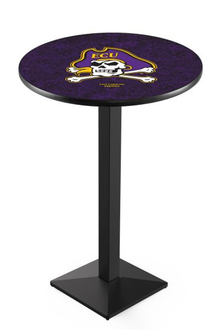 East Carolina University L217 Pub Table w/ Black Base Image 1