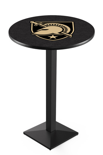 United States Military Academy L217 Pub Table w/ Black Base United States Military Academy L217 Pub Table w/ Black Base
