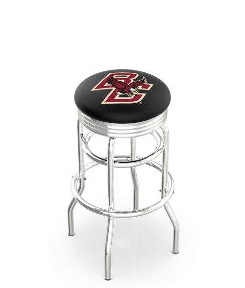 Boston College Bar Stool w/ Eagles Logo Swivel Seat - L7C3C Image 1