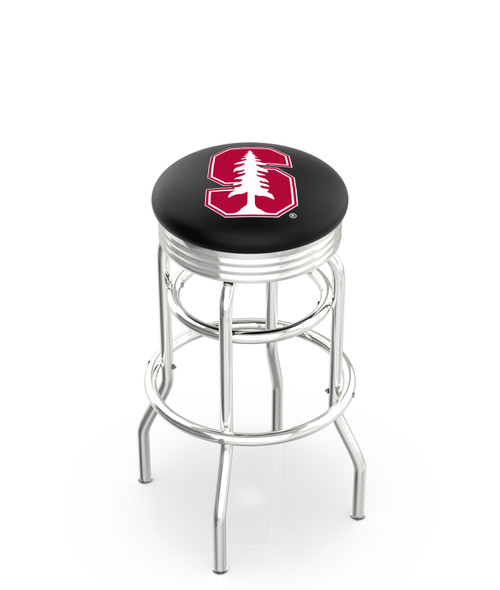 Stanford Bar Stool w/ Cardinals Logo Swivel Seat - L7C3C