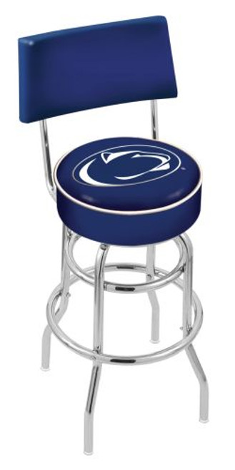 Penn State Bar Stool w/ Nittany Lions Logo Swivel Seat - L7C4 Image 1