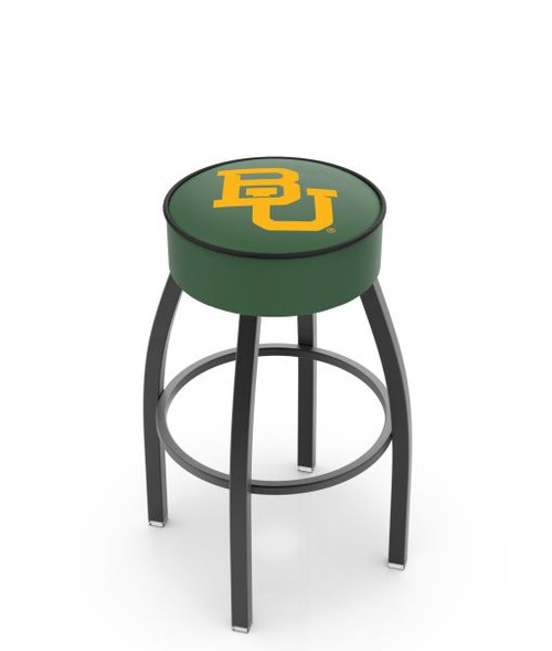 Baylor Bar Stool w/ Bears Logo Swivel Seat - L8B1 Image 1