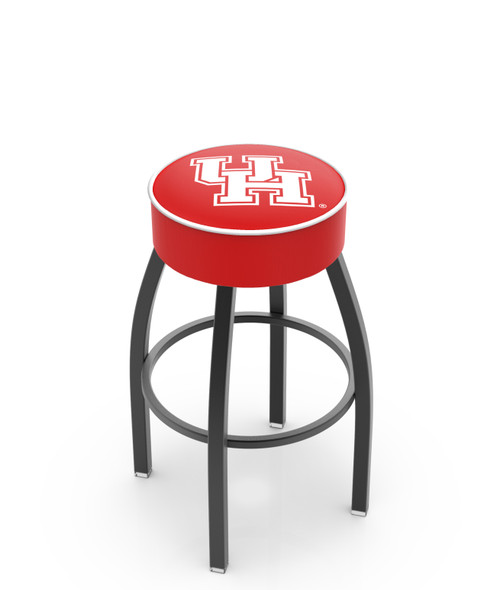 Houston Bar Stool w/ Cougars Logo Swivel Seat - L8B1 Houston Bar Stool w/ Cougars Logo Swivel Seat - L8B1